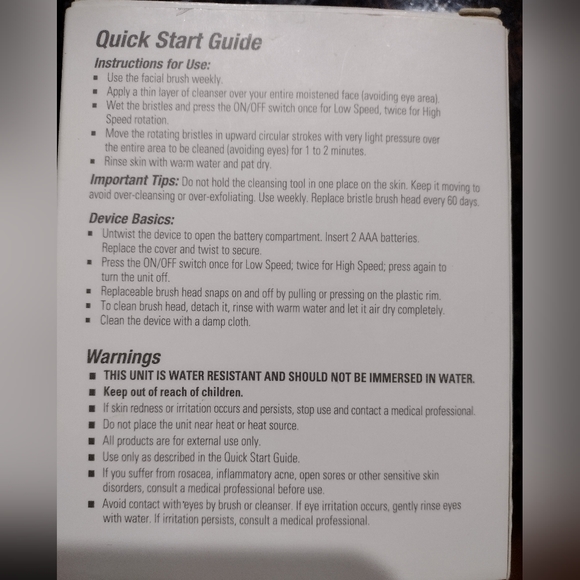 COPY - Proactiv Pore Cleansing Brush, Full size. - Picture 2 of 2